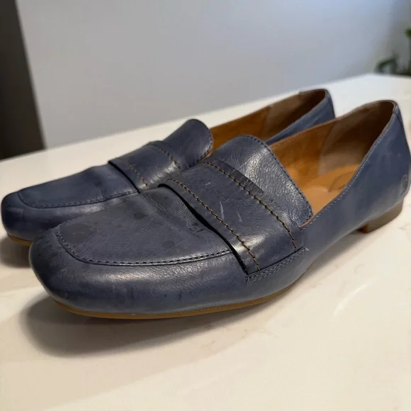 Born Slate Blue Loafer Size 11 - Picture 6 of 11